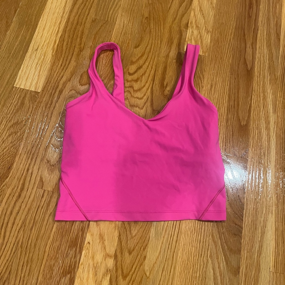 ⚠️RARE⚠️ lululemon sonic pink align tank